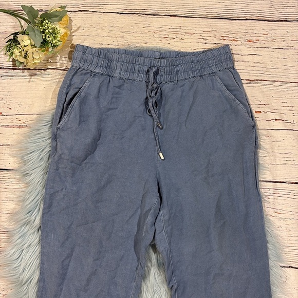 J. MCLAUGHLIN Chambray Linen Blend Sunny Pant Size S - Picture 4 of 9